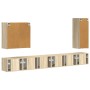 6 pcs Roble Sonoma en Muebles TV | Comprar online en Foru.es
