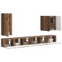 6 pcs Madera envejecida en Muebles TV | Comprar online en Foru.es
