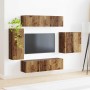 6 pcs Madera envejecida en Muebles TV | Comprar online en Foru.es