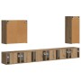 6 pcs Roble artesanal en Muebles TV | Comprar online en Foru.es
