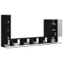 6 pcs Negro en Muebles TV | Comprar online en Foru.es