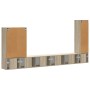6 pcs Roble Sonoma en Muebles TV | Comprar online en Foru.es
