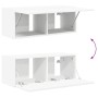 Conjunto de mueble de TV 2 pcs Madera de ingeniería en Muebles TV | Comprar online en Foru.es