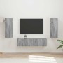 Conjunto de mueble de TV 2 pcs Gris Sonoma Madera de ingeniería en Muebles TV | Comprar online en Foru.es
