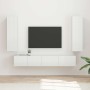 Conjunto de mueble de TV 3 pcs brillante Madera de ingeniería en Muebles TV | Comprar online en Foru.es