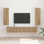 Conjunto de mueble de TV 3 pcs Roble artesanal en Muebles TV | Comprar online en Foru.es