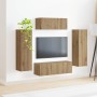 Conjunto de mueble de TV 3 pcs Roble artesanal en Muebles TV | Comprar online en Foru.es