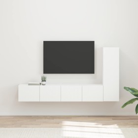 Conjunto de mueble de TV 2 pcs Madera de ingeniería en Muebles TV | Comprar online en Foru.es