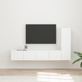 Conjunto de mueble de TV 2 pcs Madera de ingeniería en Muebles TV | Comprar online en Foru.es