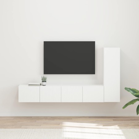 Conjunto de mueble de TV 2 pcs Madera de ingeniería en Muebles TV | Comprar online en Foru.es