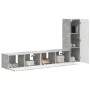 Conjunto de mueble de TV 2 pcs Gris Concreto en Muebles TV | Comprar online en Foru.es