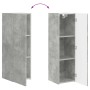 Conjunto de mueble de TV 2 pcs Gris Concreto en Muebles TV | Comprar online en Foru.es