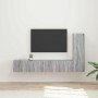Conjunto de mueble de TV 2 pcs Gris Sonoma Madera de ingeniería en Muebles TV | Comprar online en Foru.es