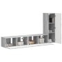 Conjunto de mueble de TV 2 pcs Gris Sonoma Madera de ingeniería en Muebles TV | Comprar online en Foru.es