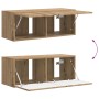 Conjunto de mueble de TV 2 pcs Roble artesanal en Muebles TV | Comprar online en Foru.es