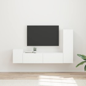 Conjunto de mueble de TV 4 pcs Madera de ingeniería en Muebles TV | Comprar online en Foru.es