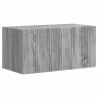Conjunto de mueble de TV 4 pcs Gris Sonoma Madera de ingeniería en Muebles TV | Comprar online en Foru.es