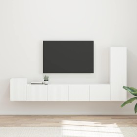 Conjunto de mueble de TV 3 pcs Madera de ingeniería en Muebles TV | Comprar online en Foru.es