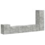 Conjunto de mueble de TV 3 pcs Gris Concreto en Muebles TV | Comprar online en Foru.es