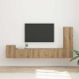 Conjunto de mueble de TV 3 pcs Roble artesanal en Muebles TV | Comprar online en Foru.es