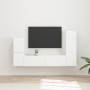 Conjunto de mueble de TV 4 pcs Madera de ingeniería en Muebles TV | Comprar online en Foru.es