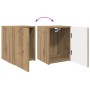Conjunto de mueble de TV 4 pcs Roble artesanal en Muebles TV | Comprar online en Foru.es