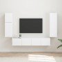 Conjunto de mueble de TV 4 pcs Madera de ingeniería en Muebles TV | Comprar online en Foru.es