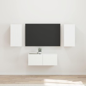 Conjunto de mueble de TV 6 pcs Madera de ingeniería en Muebles TV | Comprar online en Foru.es