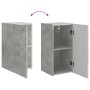 Conjunto de mueble de TV 6 pcs Gris Concreto en Muebles TV | Comprar online en Foru.es