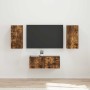 Conjunto de mueble de TV 6 pcs Roble ahumado en Muebles TV | Comprar online en Foru.es