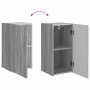 Conjunto de mueble de TV 6 pcs Gris Sonoma Madera de ingeniería en Muebles TV | Comprar online en Foru.es