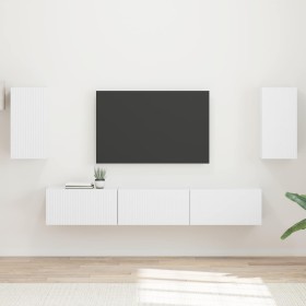 Conjunto de mueble de TV 3 pcs Madera de ingeniería en Muebles TV | Comprar online en Foru.es