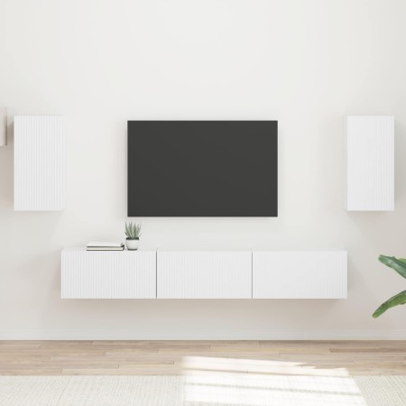 Conjunto de mueble de TV 3 pcs Madera de ingeniería en Muebles TV | Comprar online en Foru.es