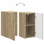 Conjunto de mueble de TV Montaje en la pared 3 pcs Roble Sonoma en Muebles TV | Comprar online en Foru.es