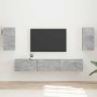 Conjunto de mueble de TV 3 pcs Gris Concreto en Muebles TV | Comprar online en Foru.es