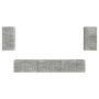 Conjunto de mueble de TV 3 pcs Gris Concreto en Muebles TV | Comprar online en Foru.es