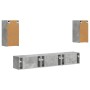 Conjunto de mueble de TV 3 pcs Gris Concreto en Muebles TV | Comprar online en Foru.es