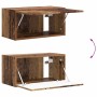 Conjunto de mueble de TV Montaje en la pared 3 pcs Madera vieja en Muebles TV | Comprar online en Foru.es