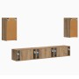 Conjunto de mueble de TV 3 pcs Roble artesanal en Muebles TV | Comprar online en Foru.es