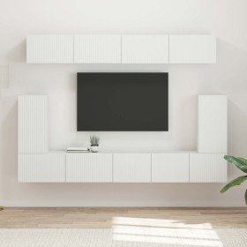 Conjunto de mueble de TV 5 pcs Madera de ingeniería en Muebles TV | Comprar online en Foru.es