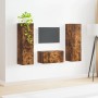 3 pcs Roble ahumado en Muebles TV | Comprar online en Foru.es