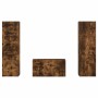 3 pcs Roble ahumado en Muebles TV | Comprar online en Foru.es