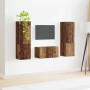 3 pcs Madera envejecida en Muebles TV | Comprar online en Foru.es
