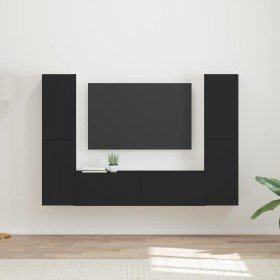 3 pcs Negro en Muebles TV | Comprar online en Foru.es