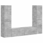 3 pcs Gris Concreto en Muebles TV | Comprar online en Foru.es