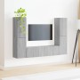 3 pcs Gris Sonoma en Muebles TV | Comprar online en Foru.es