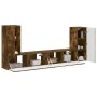4 pcs Roble ahumado en Muebles TV | Comprar online en Foru.es