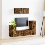 4 pcs Roble ahumado en Muebles TV | Comprar online en Foru.es