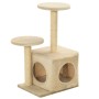 Rascador para gatos con poste de sisal 60 cm beige de vidaXL, Mobiliario para gatos - Ref: Foro24-170519, Precio: 36,51 €, De...