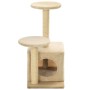 Rascador para gatos con poste de sisal 60 cm beige de vidaXL, Mobiliario para gatos - Ref: Foro24-170519, Precio: 36,51 €, De...